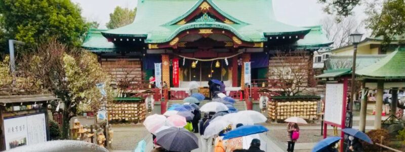 神社de献血 「亀戸天神社」（江東区）