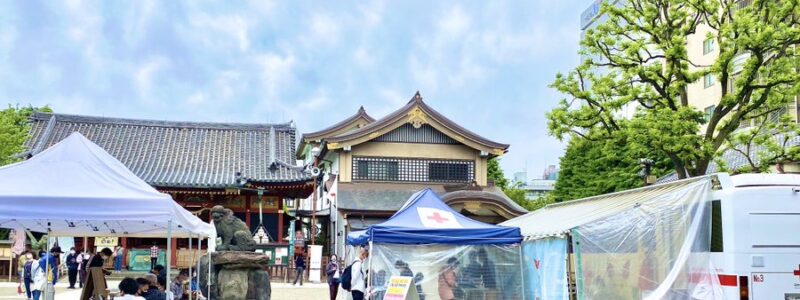 神社de献血　[浅草神社]　(台東区)