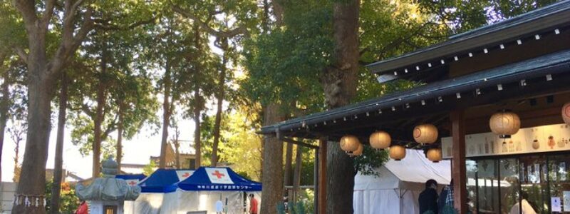 神社de献血　[星川杉山神社]　(神奈川横浜市)