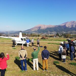 空域を活用した自治体実証実験「南阿蘇村」