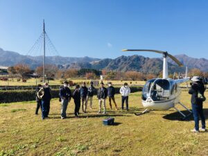 空域を活用した自治体実証実験「南阿蘇村」